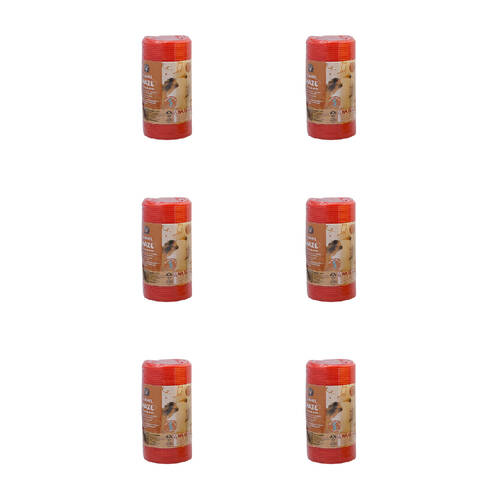 6PK Dudley's World Of Pets 40cm Small Animal Fun Tunnel Assorted