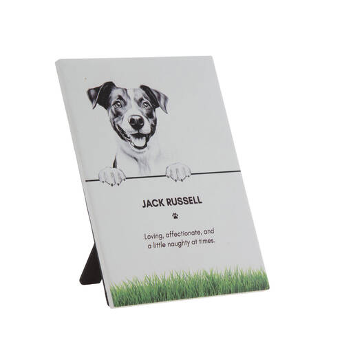 Bramble Bay Pet Wall Plaque Jack Russell Dog Lovers Gift 16.5x21cm