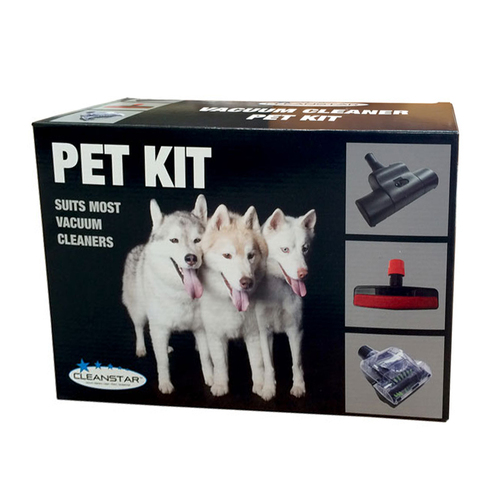 Cleanstar 3.2cm Pet Grooming Kit For Vacuum Cleaner