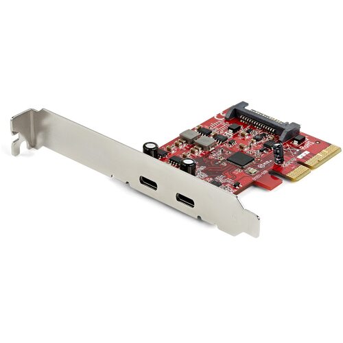 Star Tech 2 Port PCIe USB 3.1 Card - 2x USB C - Up to 10Gbps