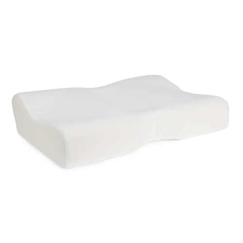Jason Breezeair Therapeutic Memory Foam Pillow Contoured - White