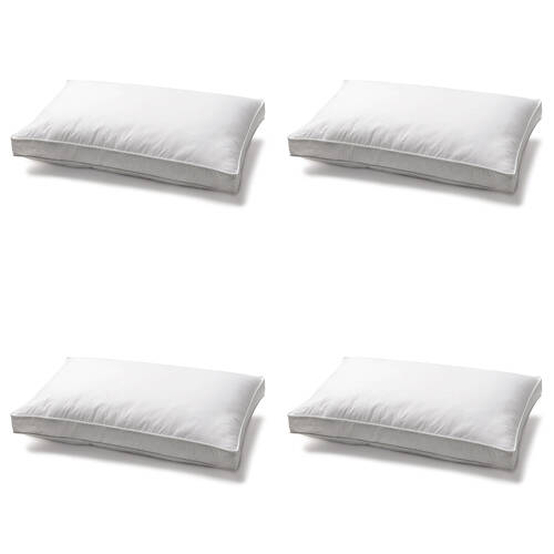 4PK Jason Commercial Microloft Bedroom Sleeping Pillow 48x73cm