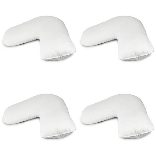 4PK Jason Commercial Hygiene Plus Pillow V Shape 80x36 cm
