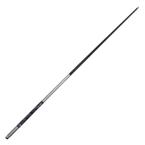 2pc PowerGlide Emanate Pool Billiards Carbon Cue Stick 10mm Tip Grey