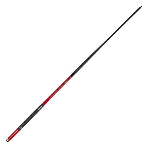 2pc PowerGlide Emanate Pool Billiards Carbon Cue Stick 13mm Tip Red