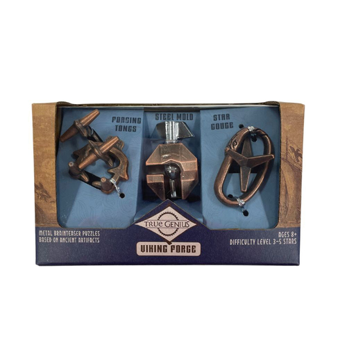Project Genius Plastic Viking Forge Puzzle 14cm 8y+
