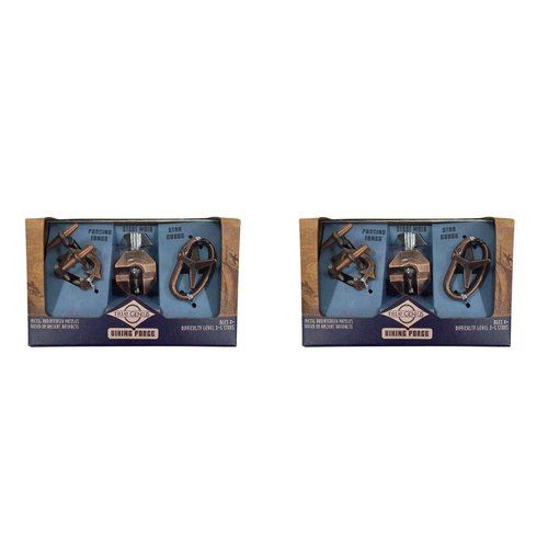 2PK Project Genius Plastic Viking Forge Puzzle 14cm 8y+