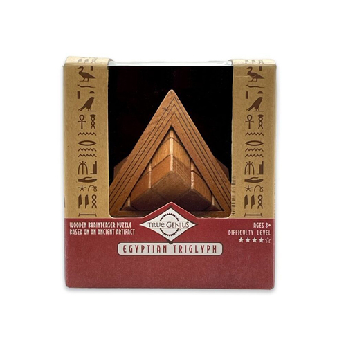 Project Genius 12.7cm Egyptian Triglyph Puzzle Solving Toy 8y+