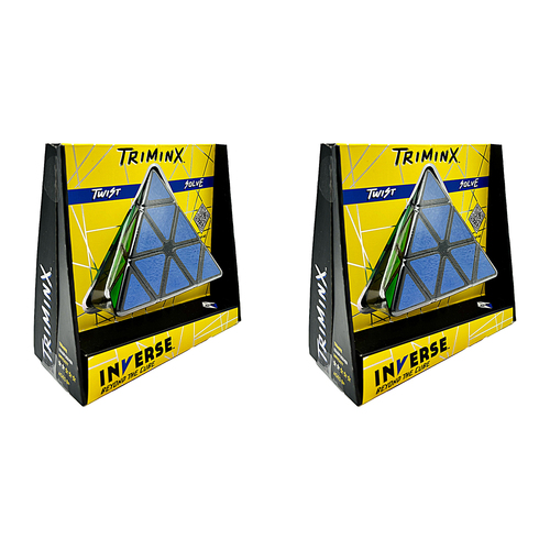 2PK Project Genius Plastic Inverse Triminx Puzzle 14cm 8y+