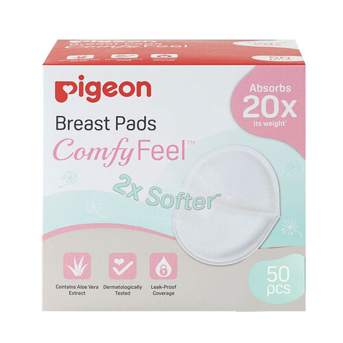 50pc Pigeon Comfy Feel Breast Pads