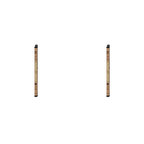 2PK Impact Merch Wooden Magnetic Hangers 25x61cm - Natural Boxed