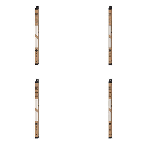4PK Impact Merch Wooden Magnetic Hangers 25x61cm - White Boxed