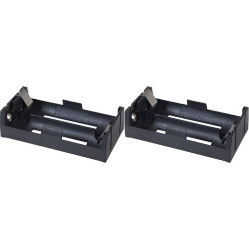 2PK DOUBLE 18650 BATTERY HOLDER