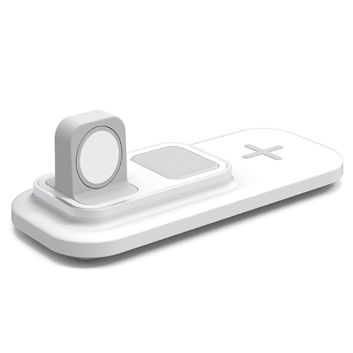 Philex 3In1 Phone/Watch/TWS Qi Wireless Charger Station White