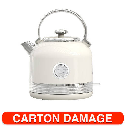 Philex 240V Cordless Stainless Steel Electric Kettle - White