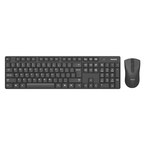 Philips Wireless Laptop PC Computer Keyboard/Mouse Set