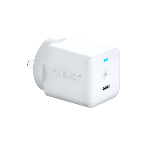Philex Type C PD 30W AU/NZ Plug Wall Charger USB-C