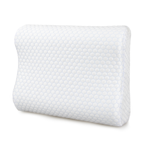 Ardor Cooling Memory Foam 60x40cm Pillow Contoured White