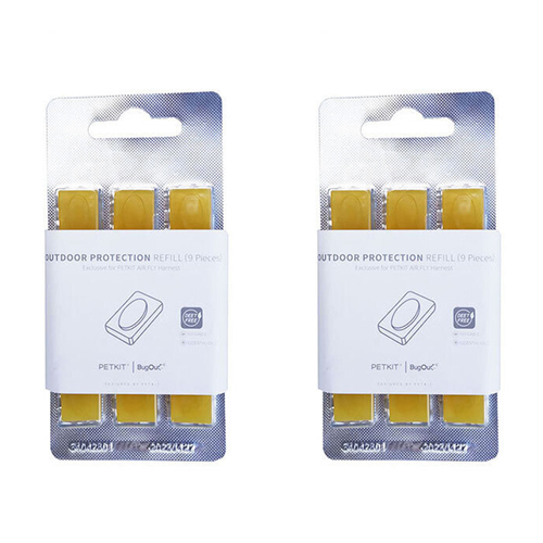 2x 9pc Petkit Dog Harness Outdoor Protection Refill