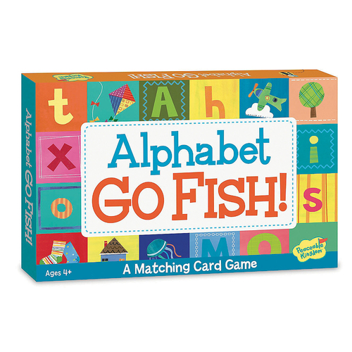 Peaceable Kingdom Alphabet Go Fish Matching Card Game Kids 4y+