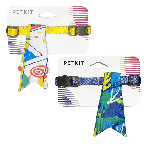 2PK Petkit Pet Necktie Collar Story Of Nature & Cheerful Color Set