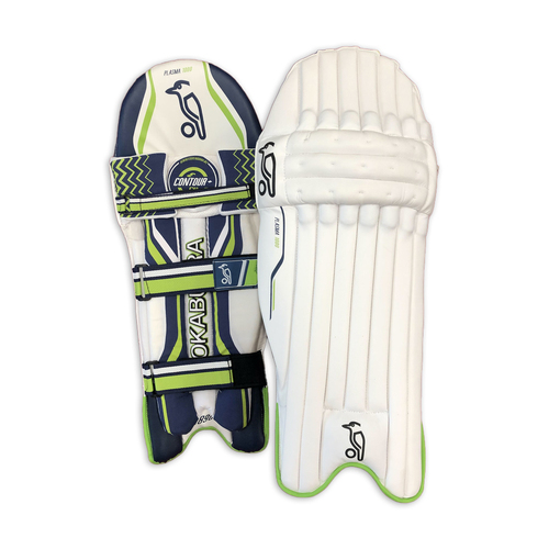 Kookaburra Plasma 1000 Cricket Batting Leg Guards/Pads Size Osm Left Handed