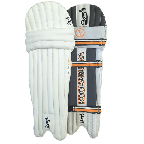 Kookaburra Onyx Pro 500 Cricket Batting Leg Guards/Pads Mens Ambidextrous