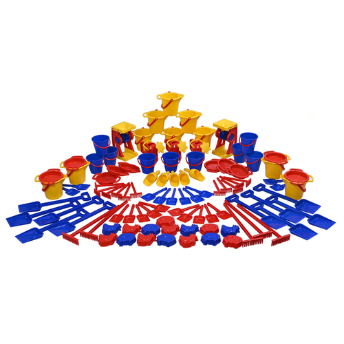 100pc Plasto Giant Beach Sand Toy Set Kids/Children 1y+