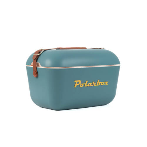Polarbox Classic Insulated 12L Food Drink Cooler Box 39.3x25.9x24.3cm Marine