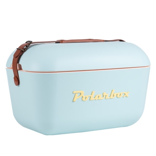 Polarbox Ice Chest Insulated Portable Cooler Box 20L Sky