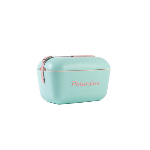 Polarbox Pop 20L Insulated Cooler Box w/ Adjustable Strap - Cyan/Rose