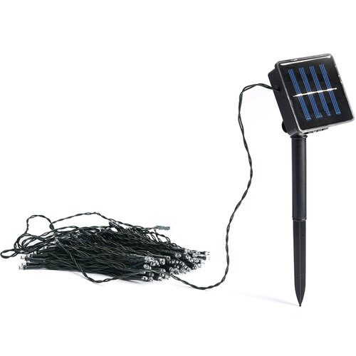 Lenoxx 200 LED Christmas Decoration Lights w/ Solar Panel White