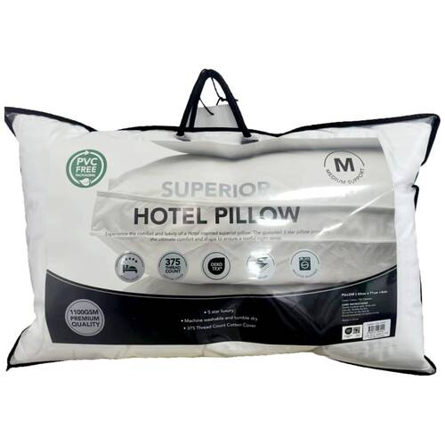 Grosvenor House Superior Hotel Pillow Microfibre-Blended 1100g