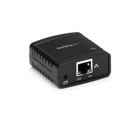 USB LPR Print Server with 10Base-T/100Base-TX Auto-sensing