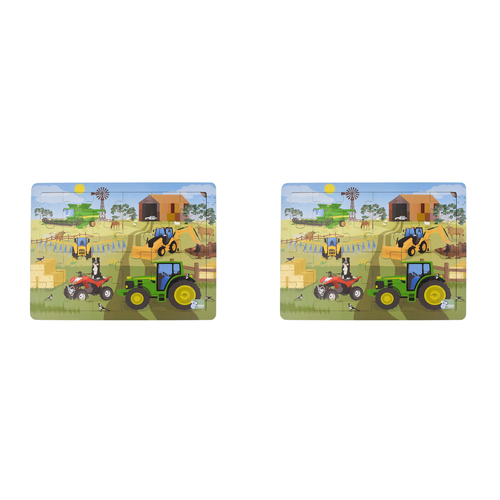 48pc Koala Dream Aussie Farm Vehicles Jigsaw Puzzle 18m+