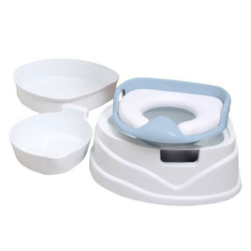 Roger Armstrong Soft Seat 4 in 1 Trainer Potty & Stepstool Blue