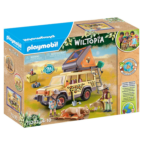 Playmobil Rescue allterrain vehicle Kids/Childrens Toy Playset 4+