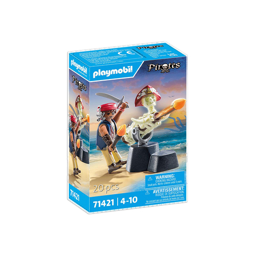 Playmobil Canon master Kids/Childrens Toy Playset 4+