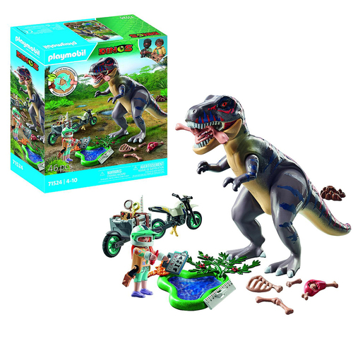 Playmobil TRex trace path Kids/Childrens Toy Playset 4+