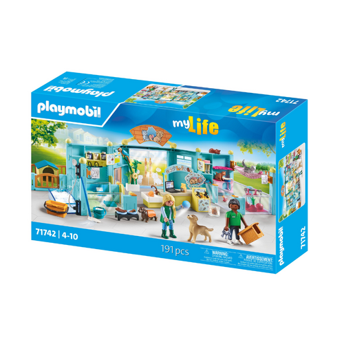 191pc Playmobil Animal Hotel Kids/Children Play Set 4y+