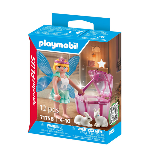 12pc Playmobil 21x15cm Tooth Fairy Kids Action Figure Toy 4y+
