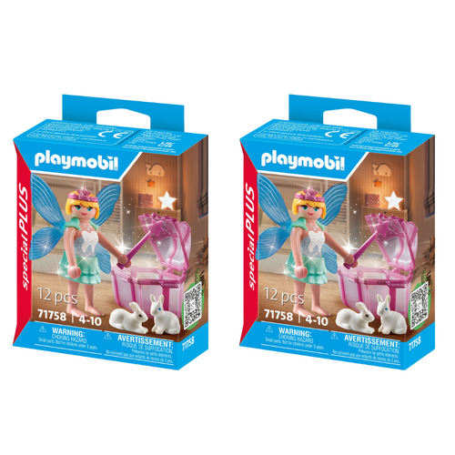 2x 12pc Playmobil 21x15cm Tooth Fairy Kids Action Figure Toy 4y+