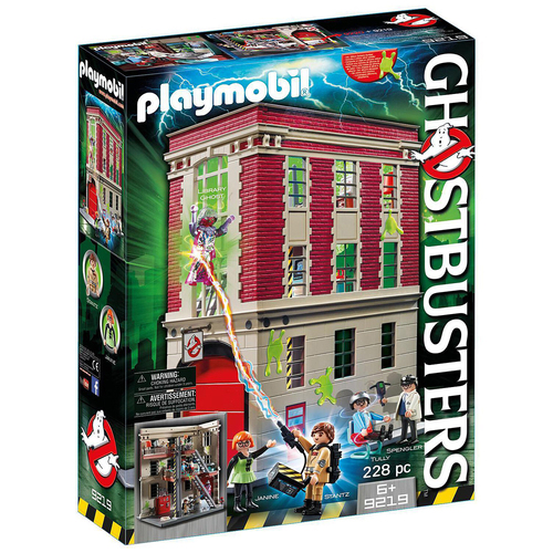 Playmobil Ghostbusters Firehouse Kids/Childrens Toy Playset 5+