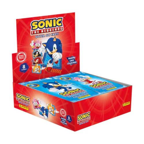 18 x 8pc Panini Sonic The Hedgehog Trading Cards Set Collection 6y+ Assorted