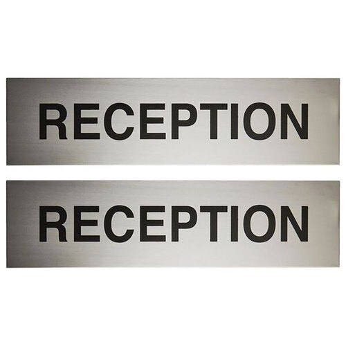 2PK Sandleford Reception Sign 200 x 50 x 0.6mm