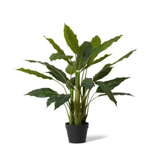E Style 80cm Spathiphyllum Artificial Potted Plant - Green