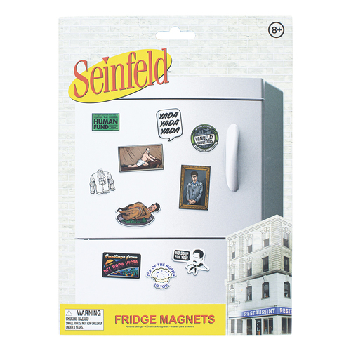 30pc Paladone 24cm Seinfeld Magnets Home/Kitchen Fridge Decor