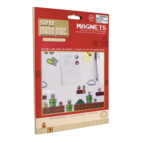 80pc Paladone Super Mario Bros. Collectors Edition Magnet Set 6y+
