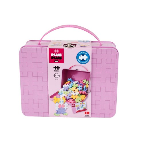 Plus-Plus BIG Metal Suitcase Pastel Kids/Toddler Toy 5y+