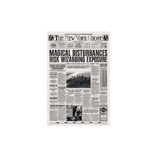 Wizarding World Fantastic Beasts Newspaper Poster 91x61cm